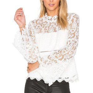 Bardot x REVOLVE Sansa Lace Top